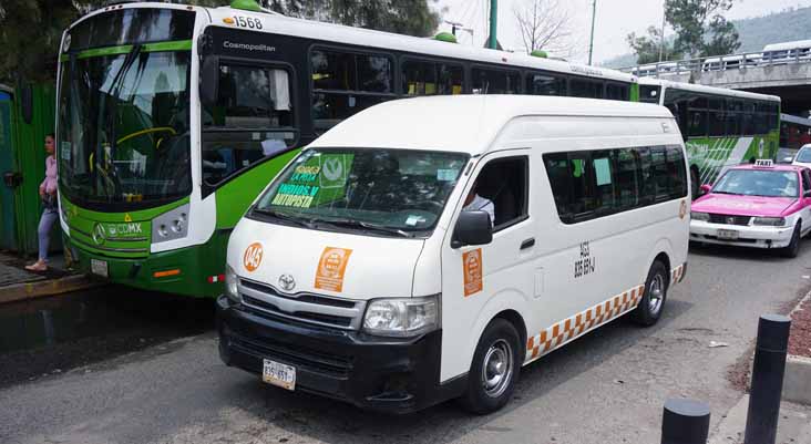 Toyota HiAce AG3 835 651J & CDMX M1 Mercedes Ayco Cosmopolitan 1568